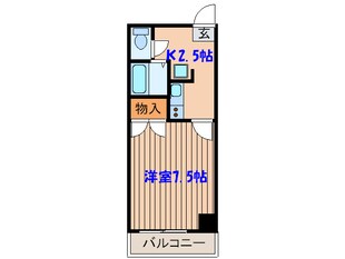 アトリエ818の物件間取画像